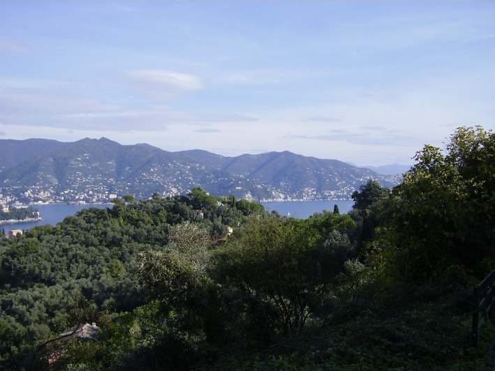 Vista panoramica sul Golfo del Tigullio da Nozarego